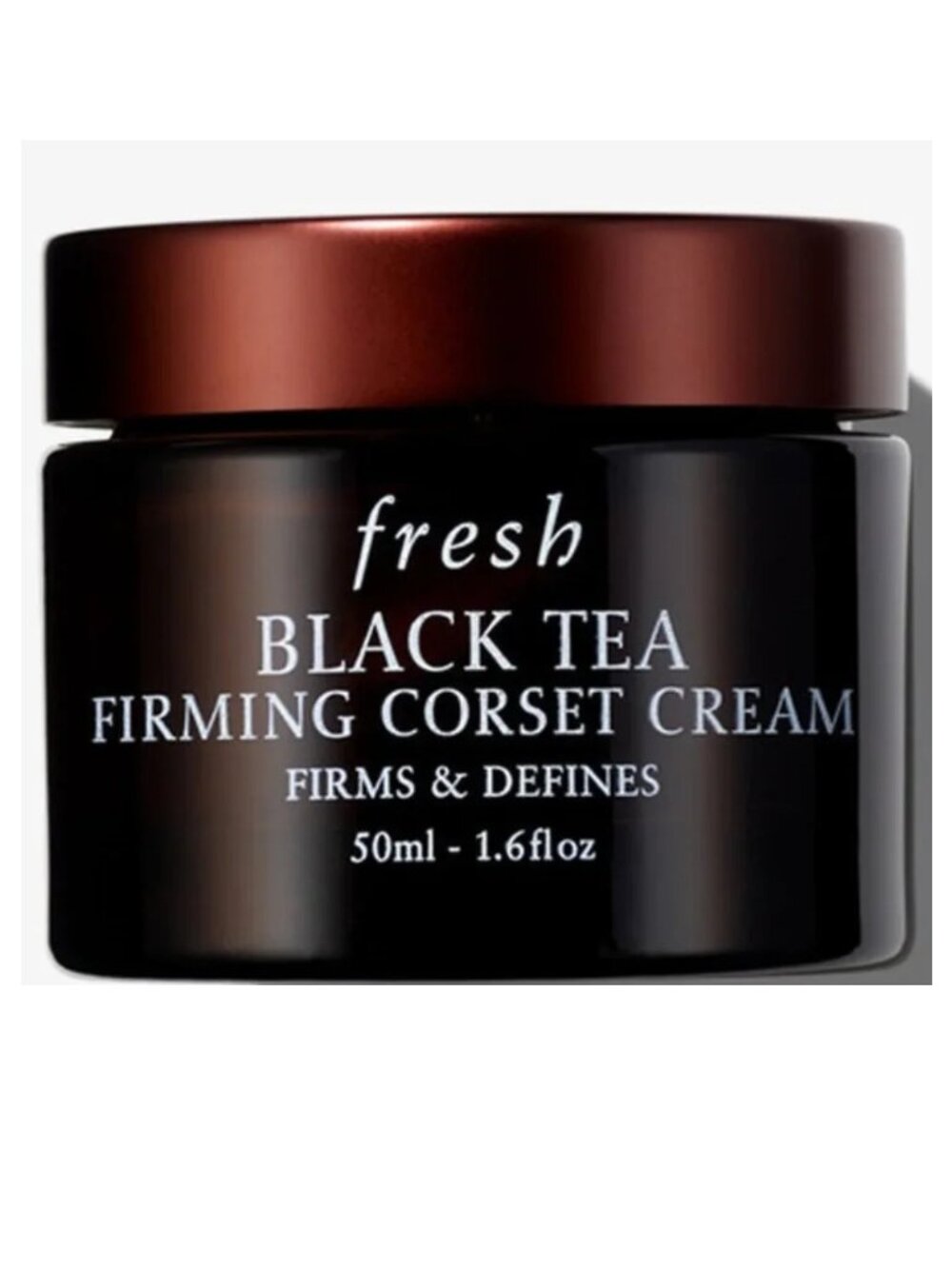 NIB ✅ Fresh Black Tea Corset Cream Firming Moisturizer ✨ SEALED JAR